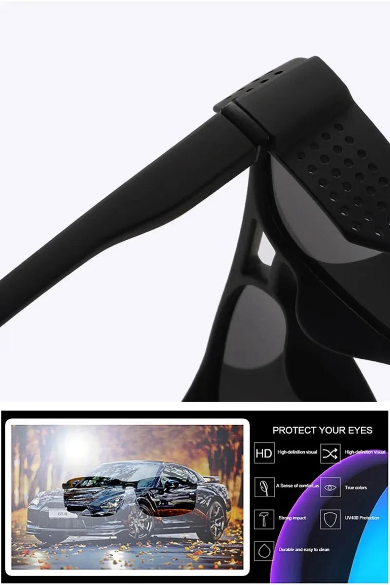 New Professional Sports Sunglasses - Polarized Windproof UV400 for Cycling Running Outdoor Enthusiasts UV400 Glasses