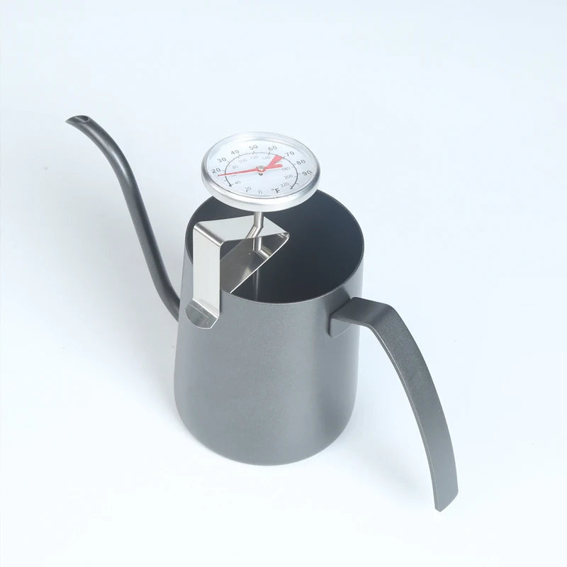 0℃ to100℃ Dial Thermometer for Coffee Pot Milk Frothing Jug Professional Cafe KitchenTemperature Measuring Tools