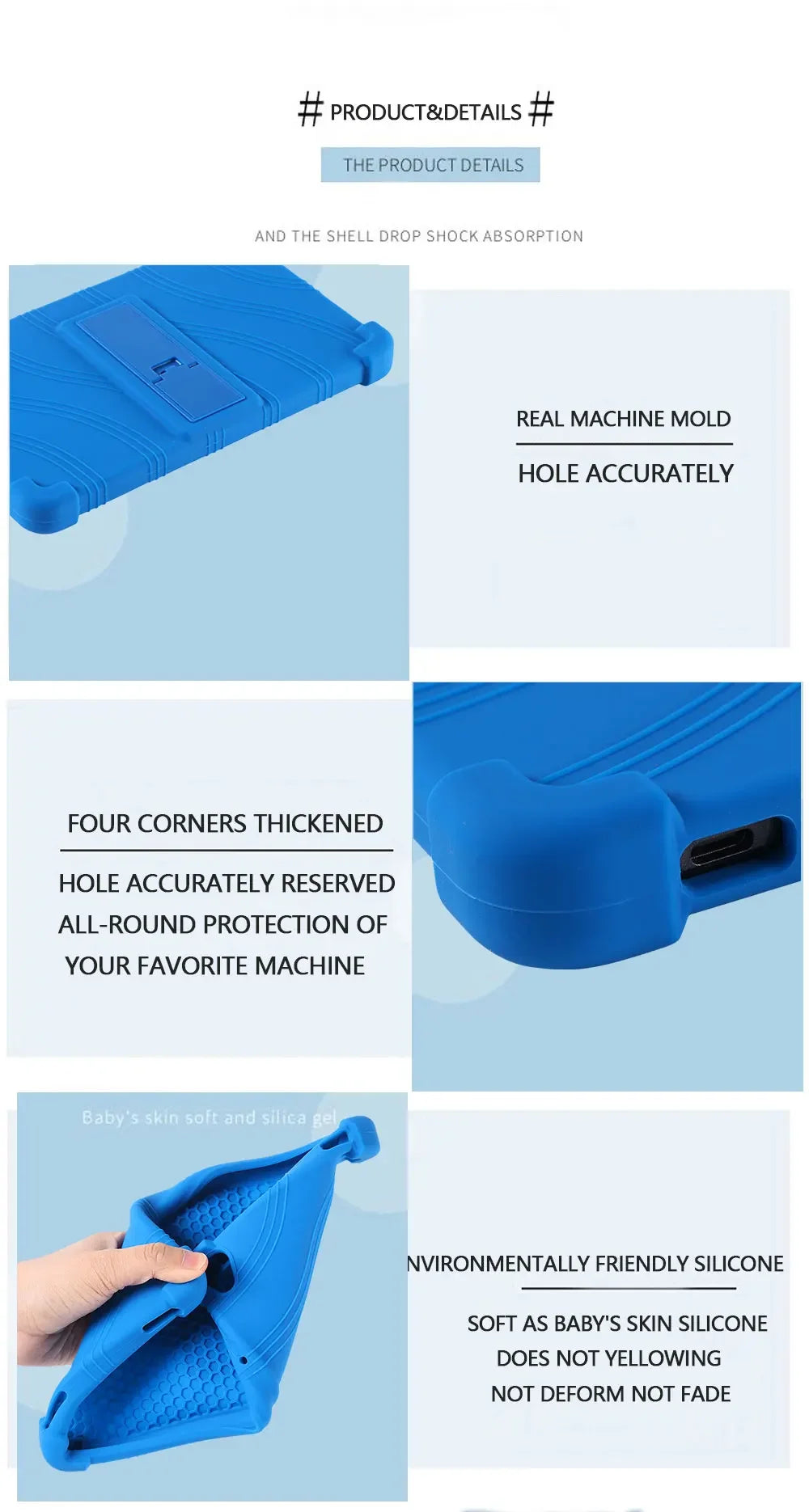 case For Blackview Tab 6 8inch Phone Call Tablet PC T310 Android 11New Tablets Silicon Cover Case Protective The Shell