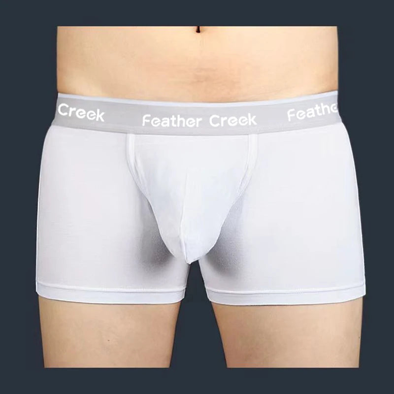 Men's boxers with big pockets sexy briefs men's underwear