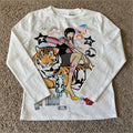Clothing Female Grunge Clothes for Women Graphic T Shirts Trashy Y2k 2000s Tops Kawaii Kpop Spring 2025 Woman Women's T-shirts