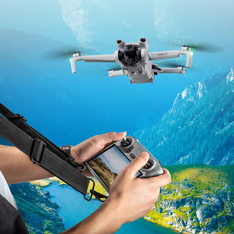 For DJI RC Remote Controller Lanyard for DJI Mini 4 Pro/Air 3/Mini 3/Mavic 3 DJI RC/RC 2/RC Pro Adjustable Neck Hanging Strap