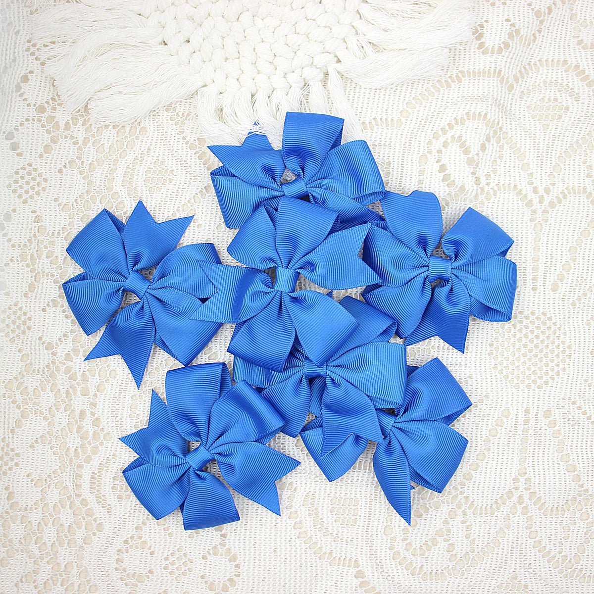 10pcs Ribbon Bow Hair Clip for Girls Hair Accessories Winnower Children Alligator Clip Kids Hairbow Hairpin Grosgrain Barrettes