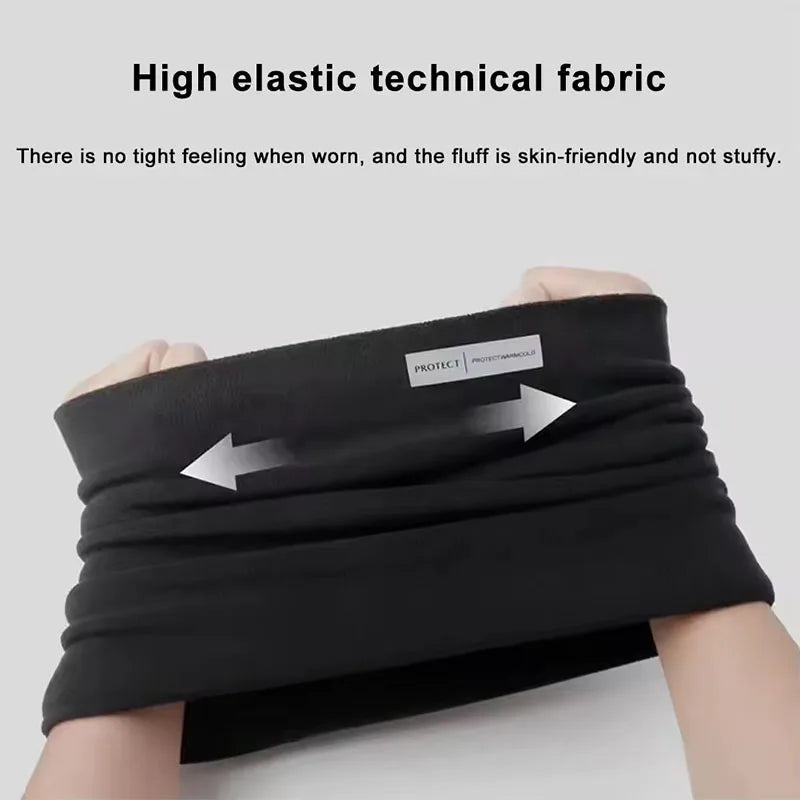 Winter Warm Hiking Scarves Thermal Riding Mask Lightweight Headwear Outdoor Sports Balaclava Style Neck Gaiter for Cold Weather