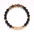 Exquisite Summer Accesorios Hematite Pyrite Brother Holiday Christmas Spiritual Natural Stone Money Bracelet Attract Money