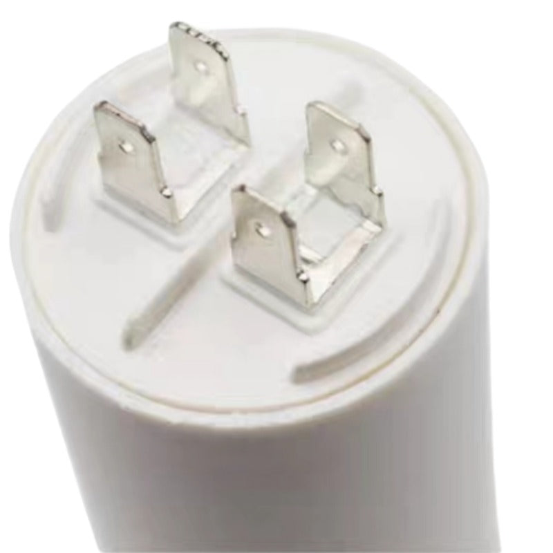 Condensador de motor CBB60 14-35uF 450V, condensador de arranque para bomba de água, peças para micro motor AC 50/60 Hz com ficha dupla