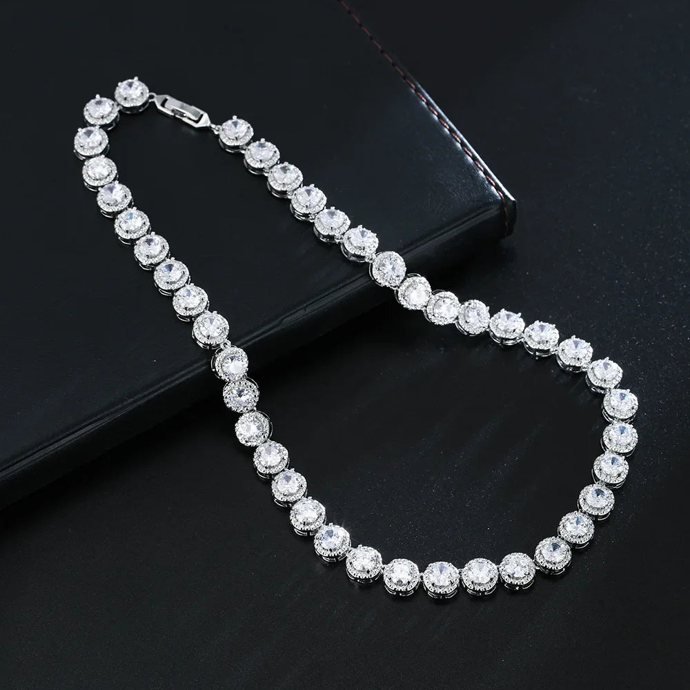 Necklace, Earring Set, Fashionable Accessories, Classic Style, Banquet Gift For Friends