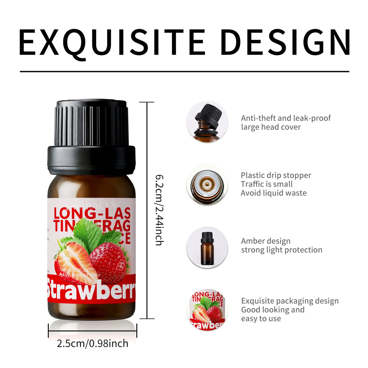 25Type Fruit Fragrance Oils Fruity Fragrance Oil For Diffuser Candles Making -Strawberry Lemon Peach Banana Mango