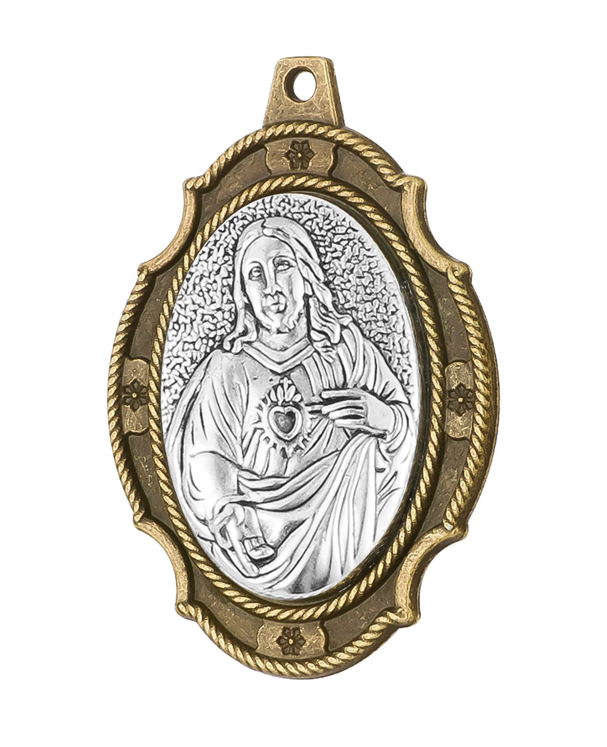 10 Styles 3 Colors Holy Icon Our Lady of Mount Carmel Miracle Madonna Pio Sacred Heart Jesus Pendant DIY Religious Keychain Part