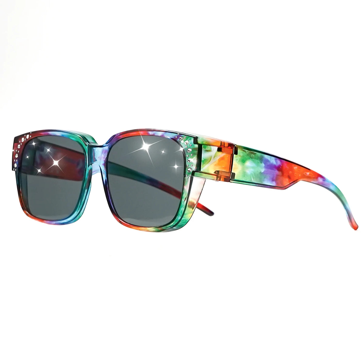 Oversized Square Fashion Sunglasses - Decorative Lenses for Fashion & Style, Stylish Eyewear, Elegant Eyewear Fashion Glasses