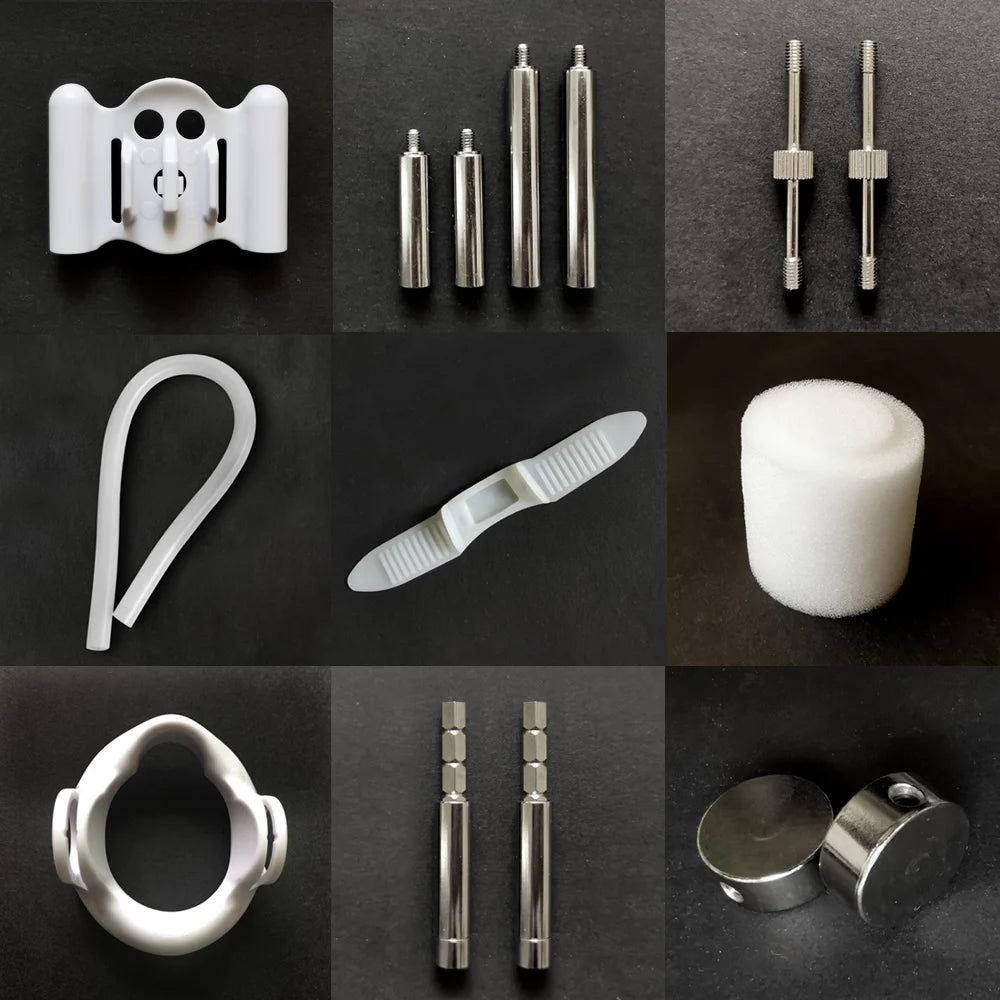 Male Physical Exerciser Accessorie for Penis Extender System Adjustable Stretch Trainer Hanger Replacement Belt Rod Silicon Tube