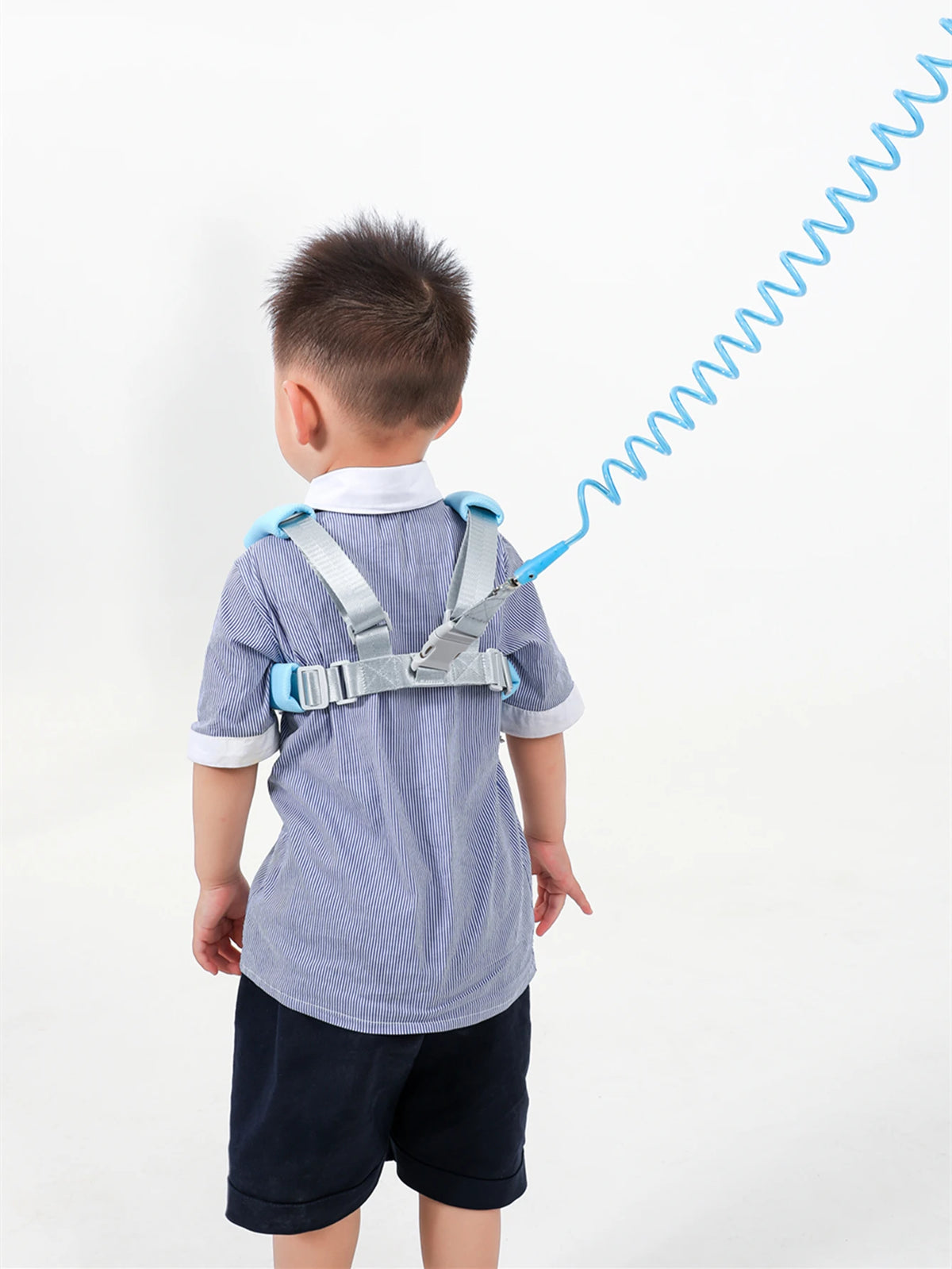 Infants and Young Children's Loss Prevention Belt Traction Rope Baby Loss Prevention Bracelet 2m Spring Rope Walking Baby Safety