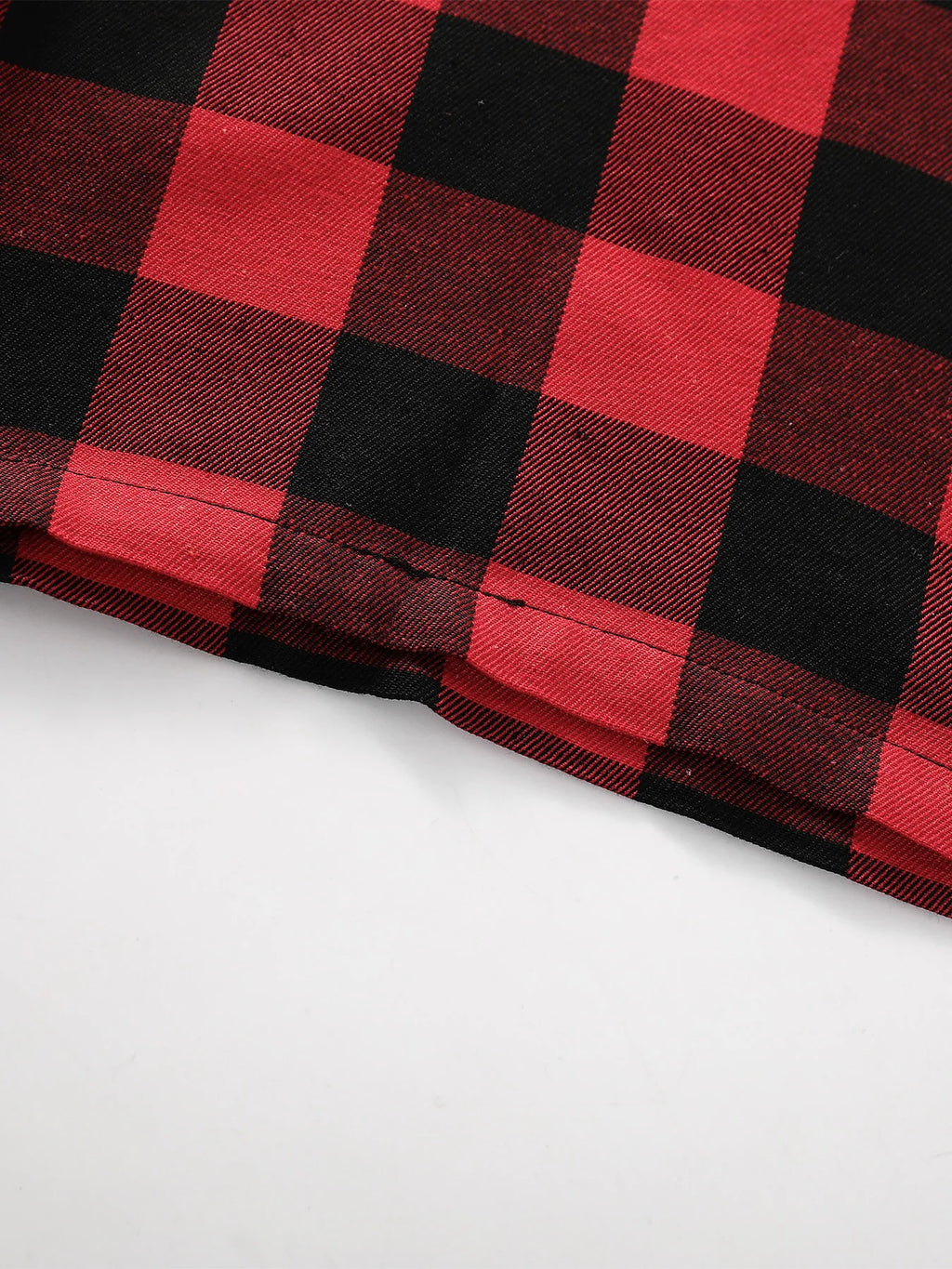 Men's Classic Plaid Drawstring Wide Leg Pants Spring Fall Retro Loose Casual Drape Trousers