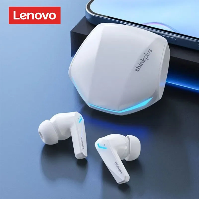 Original Lenovo New GM2 Pro Gaming Headset LED Digital Display Wireless Sport Earbuds HD Call Low Latency Headphones Waterproof