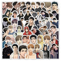 50Pcs Korean Manwha Jinx Sticker Joo Jaekyung Kim Dan DIY Stickers Skateboard Motorcycle Suitcase Decor Phone Laptop Decals