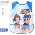 Genuine Paw Patrol Baby Bibs Colorful Cartoon Waterproof Bib Infant Eating Children Drawing Sleeveless Pocket Apron Self Feeding