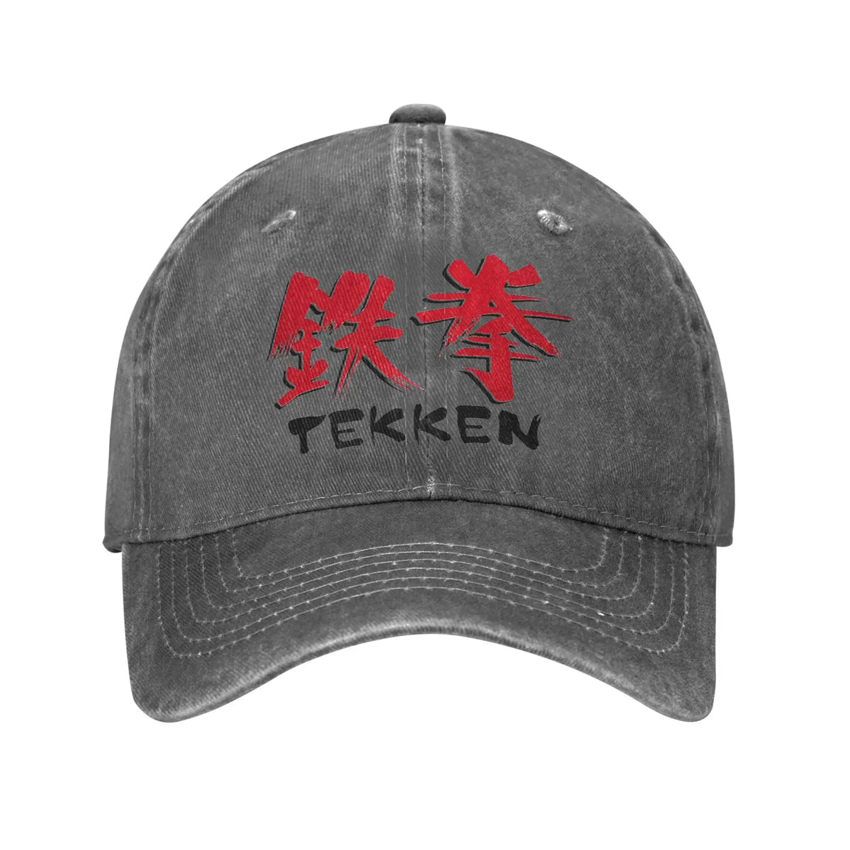 Tekken Game  Sun Baseball Cap Y2k Retro Men Adult Washed Hip Hop Hats Hot Sale Design Tennis Skate Cap Gift Idea
