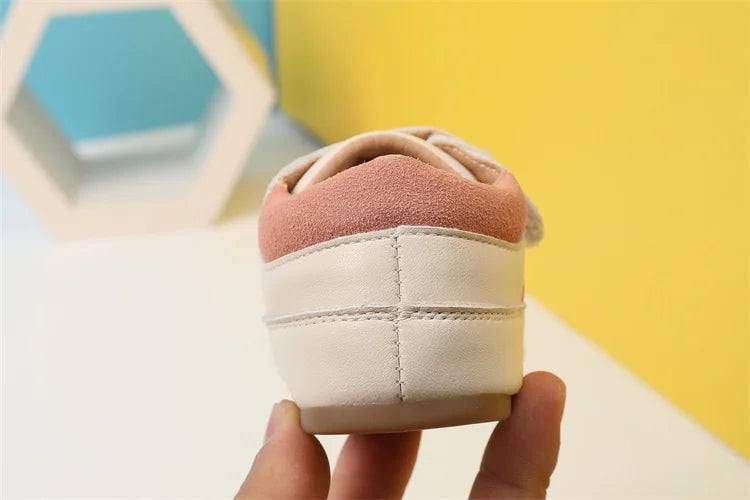 DIMI Spring/Autumn Baby Toddler Shoes Soft Breathable Microfiber Leather Infant Sneakers 0-3 Year Flat Walker Shoes