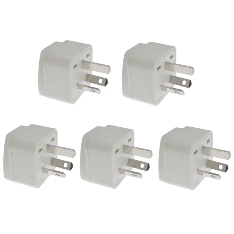 Australian/China/New Zealand Travel Adapter, IEC Type I Plug US/EU/UK/Swiss/Italy/Japan To AU 3 Pin Power Converter 10A/250V