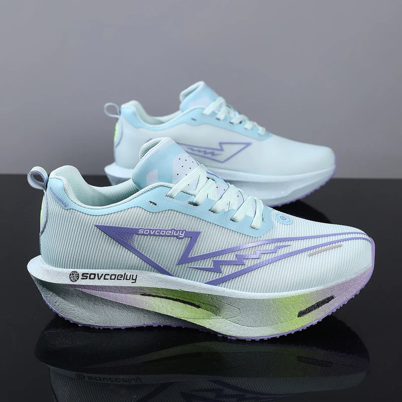 Running Shoes Carbon Board Sports Marathon Men Breathable Lightweight Women's Comfy Athletic Antiskid Sneakers Casual 2026 New