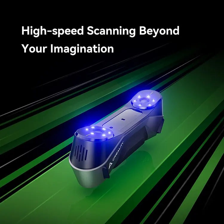 Creality 3D Scanner CR-Scan Raptor Multiple-line Blue NIR 0.02mm Accuracy 60FPS Anti-Shake Tracking Scanning 24Bit Color Scanner