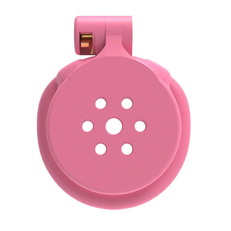 New Male Pink Flat Cage 3D Printed Abstinence Anti-Escape Chastity Device Arc/Flat Two Styles Sissy Hidden Underbelly Cock Sexy