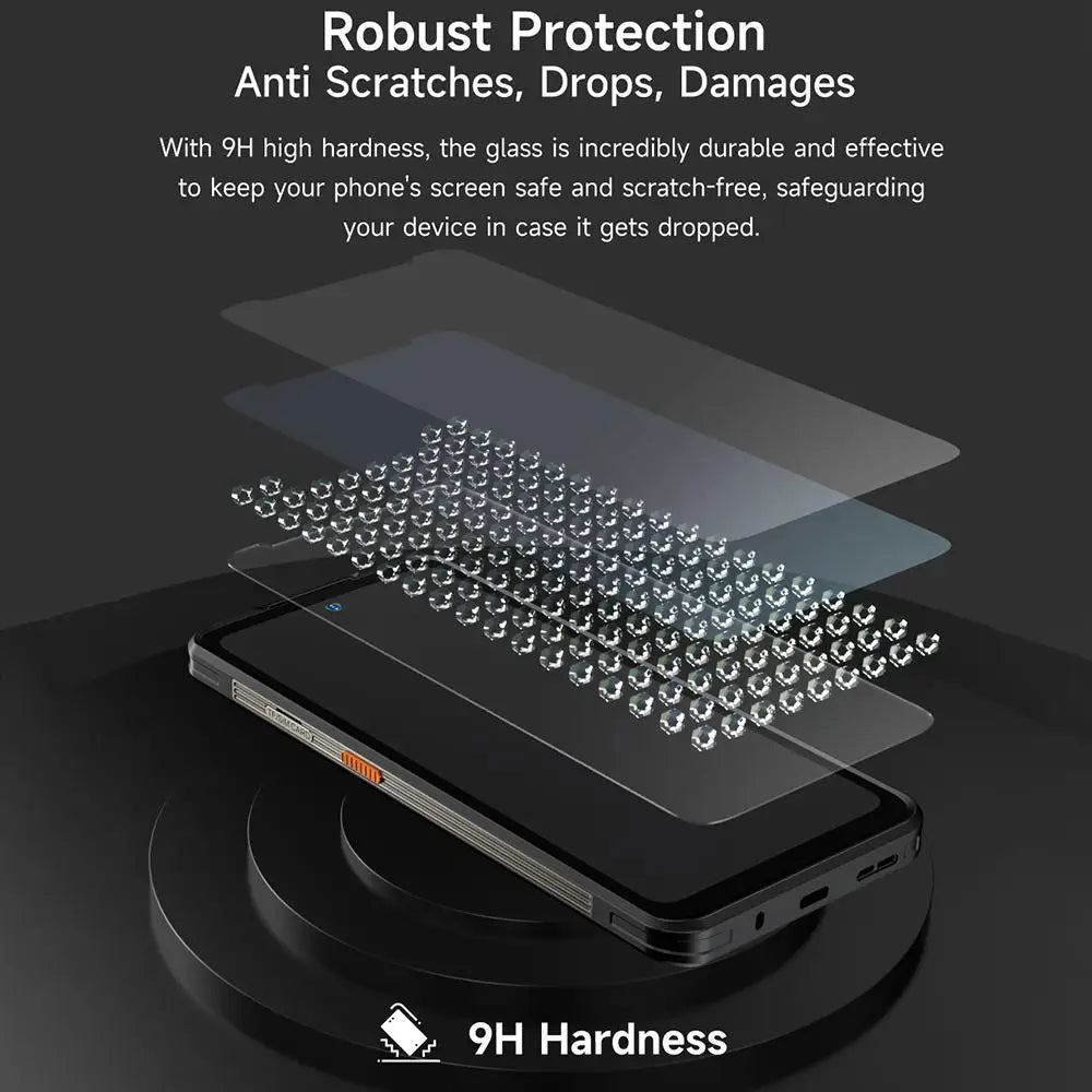 For Ulefone Armor 28 Ultra / Armor 28 Pro 2pcs / Pack Ulefone 9H HD Anti Fingerprint Tempered Glass Screen Protector