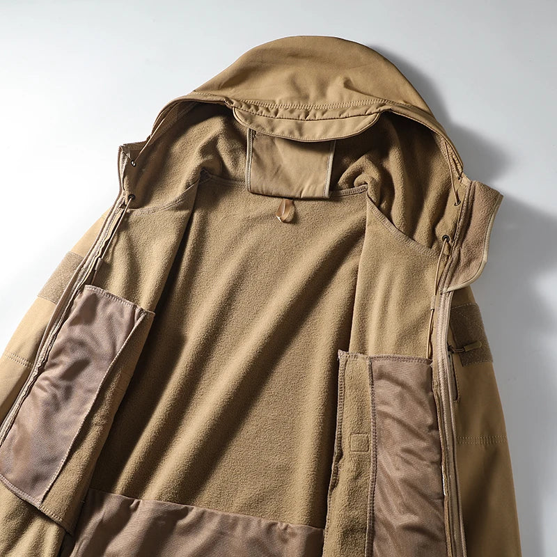 ARC New Storm Jacket Outdoor Sports Camping Mountaineering Fashion Men Plus Cashmere Windproof Waterproof Function Storm Jacket