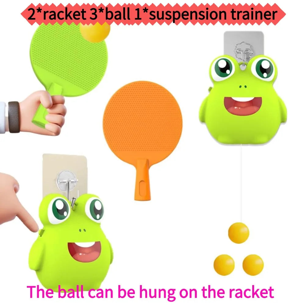Indoor Hanging Table Tennis Trainer for Game Sports Exercise Indoor Playing Children for Door Frame Convenient Ping Pong Trainer