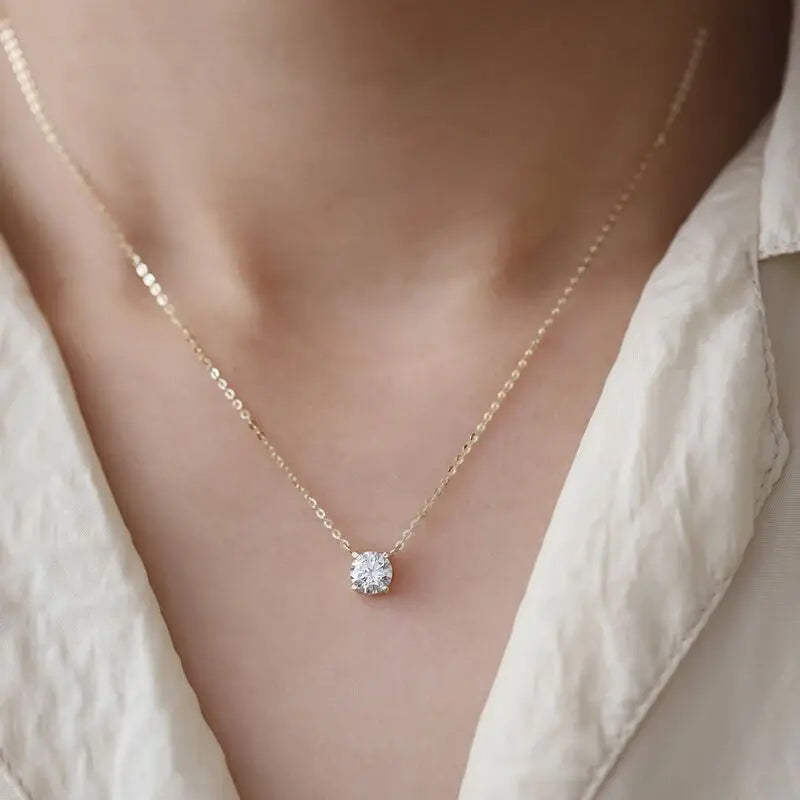 925 Silver Necklace Punk Wealth Good Wish Matte Ball Bread OT Clasp Stackable for Women Girl Jewelry Gift Dropshipping Wholesale