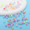 50-100pcs Acrylic Star Candy Color Bead Charms Loose Spacer BeadsBracelet Necklace Beads For Jewelry Making DIY Accessories W334