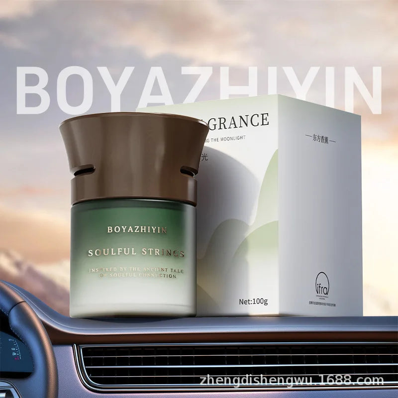2026 luxury texture car fragrance perfume high-end high-end car solid ointment deodorant bacteriostasis lasting fragrance