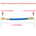 Car condensation hose coolant refill tool 21.5cm 1/4in SAE coupler Replacement tool Motorcycle low pressure