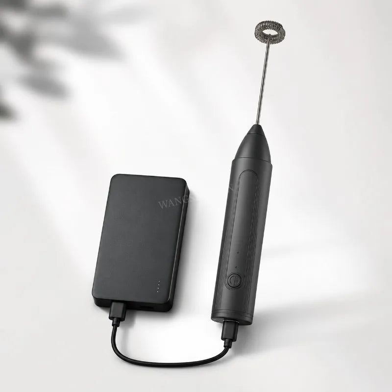 Kitchen Powerful Stirrer Milk Frother Handheld Foam Maker for Lattes Whisk Drink Mixer Coffee Electric Egg Beater