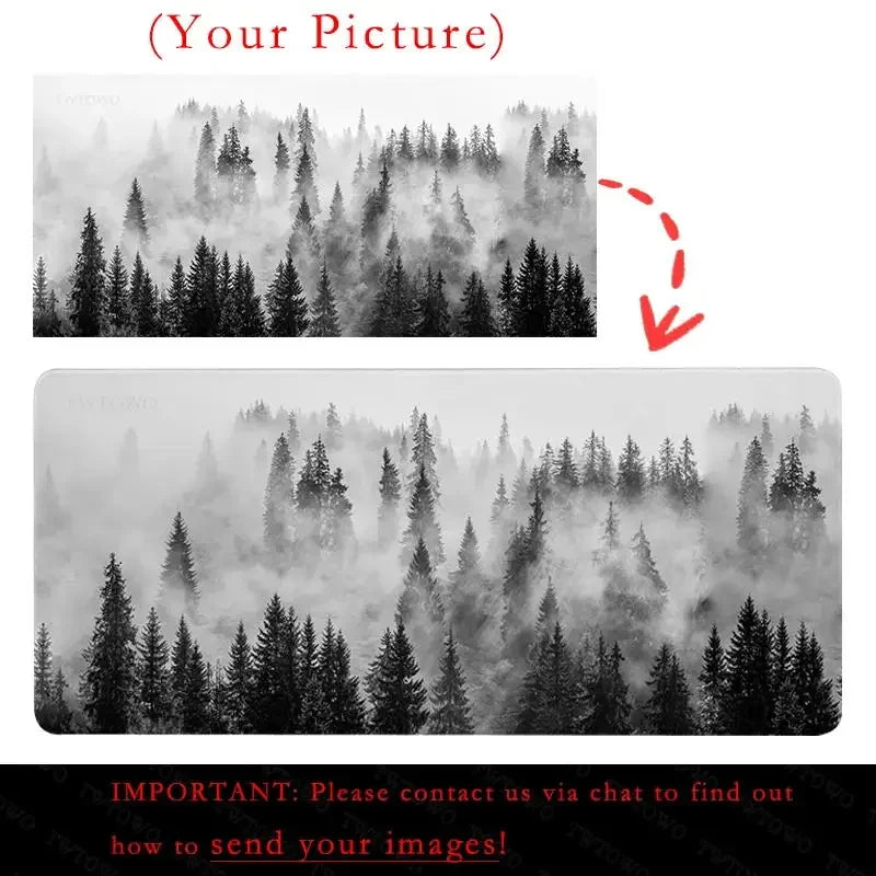 Diy Large Playmat Custom Mouse Pad Print Gaming Customized Mat Card Cards Mousepad XXL Size Gamer Office Mousepad With lock edge