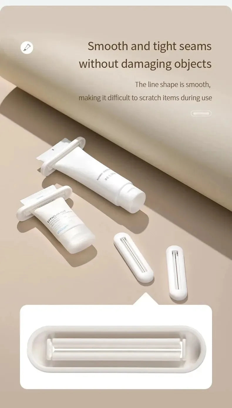 Toothpaste Squeezer, Toothpaste Clip, Facial Cleanser Hand Cream Squeezer, Household Manual Rolling Squeezer