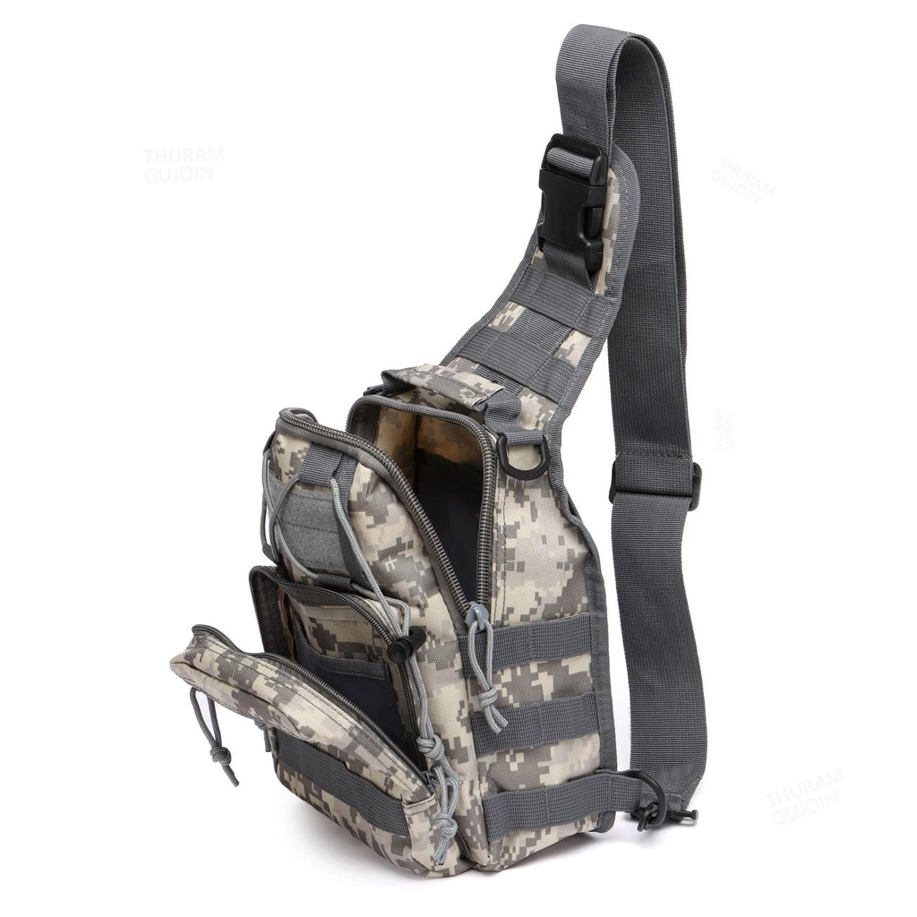 Tactical Assault Pack Sling Backpack Waterproof EDC Rucksack Bag for Outdoor Hiking Camping Hunting Trekking Travelling