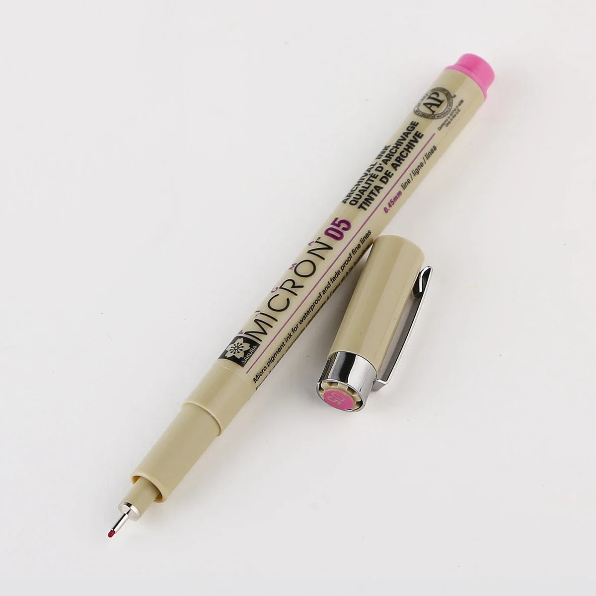 1pcs SAKURA Micron Pen 0.25mm 0.45mm Liner Marker Pen Watercolor Markers for Professional Drawing Sketch Manga Art Supplies