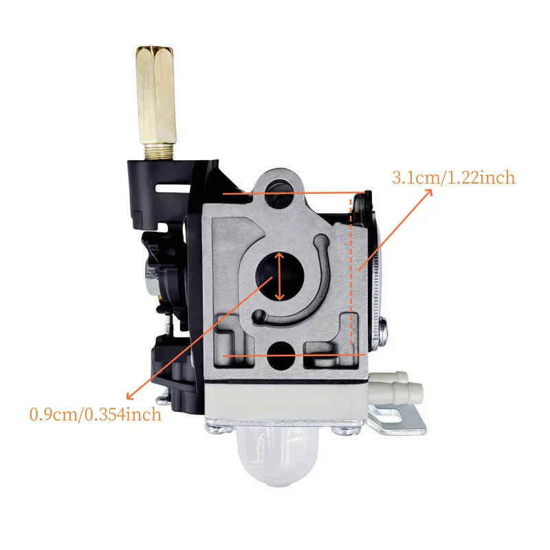 Carburetor for Echo GT-200 230 Replace GT-200 OEM HC151 PE201 SRM-210 OEM SRM211 RB-K75 OEM A021000741, String Trimmer Engine