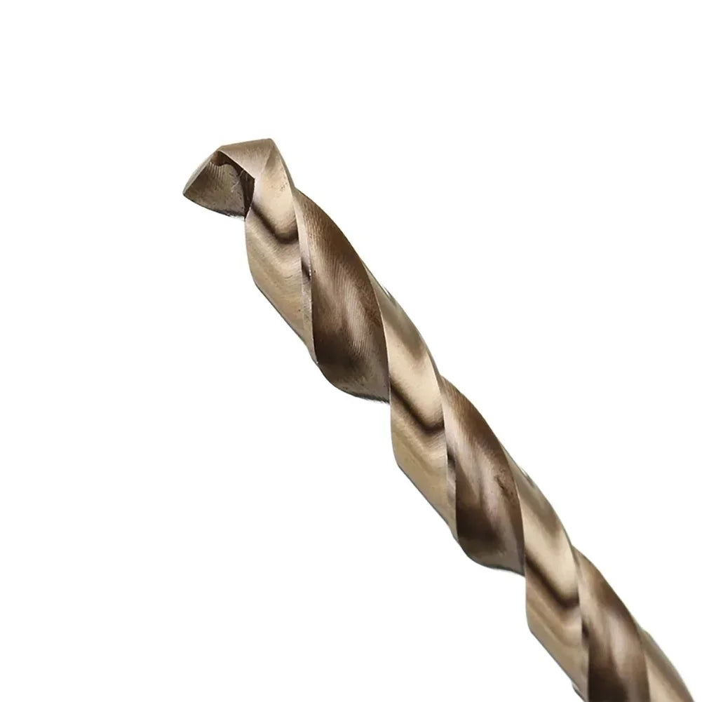 1mm-13mm Cobalt HSS-Co Drill Bit M35 For Stainless Steel Iron Drilling Operations Metalworking Round 135 Point Split Tip
