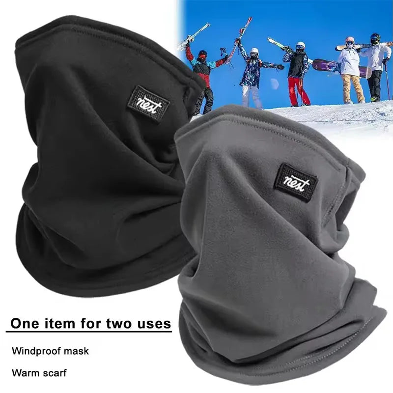 Winter Warm Hiking Scarves Thermal Riding Mask Lightweight Headwear Outdoor Sports Balaclava Style Neck Gaiter for Cold Weather