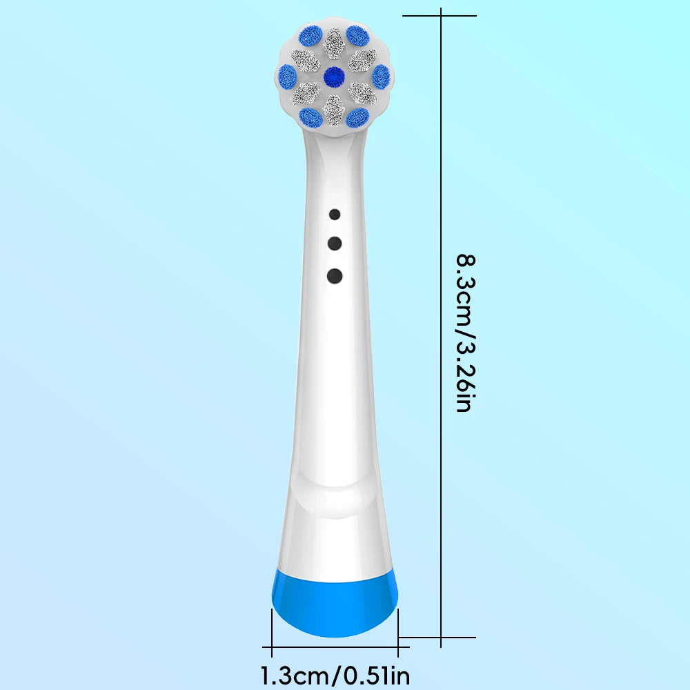 4/8/12 Pack Compatible with Oral B iO 2/3/4/5/6/7/8/9/10 Electric Toothbrush Replacement Brush Heads, Toothbrushes Head Refills