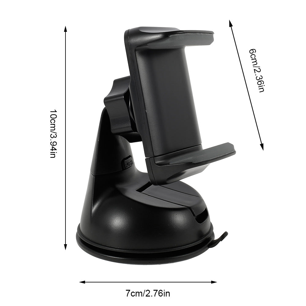 Phone Holder for Car 360° Widest View Flexible Long Arm Universal Handsfree Dashboard Suction Type Windshield Holder Phone Mount