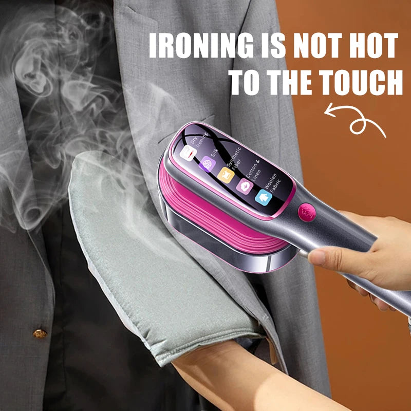 2026 New Model Professional Handheld Garment Steamer 1200W Fast Heating Portable Clothes Fabric Steamer Iron for Home and Travel