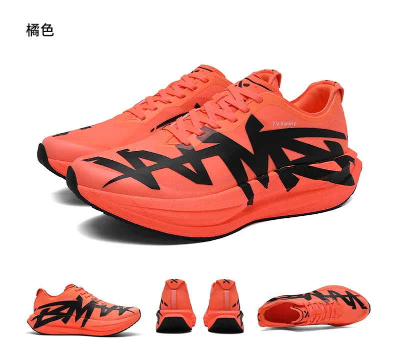 Men's Cushioning Running Shoes Lightweight Athletic Casual Sneakers Male Non-Slip Sports Shoes Outdoor Travel Walking Shoes
