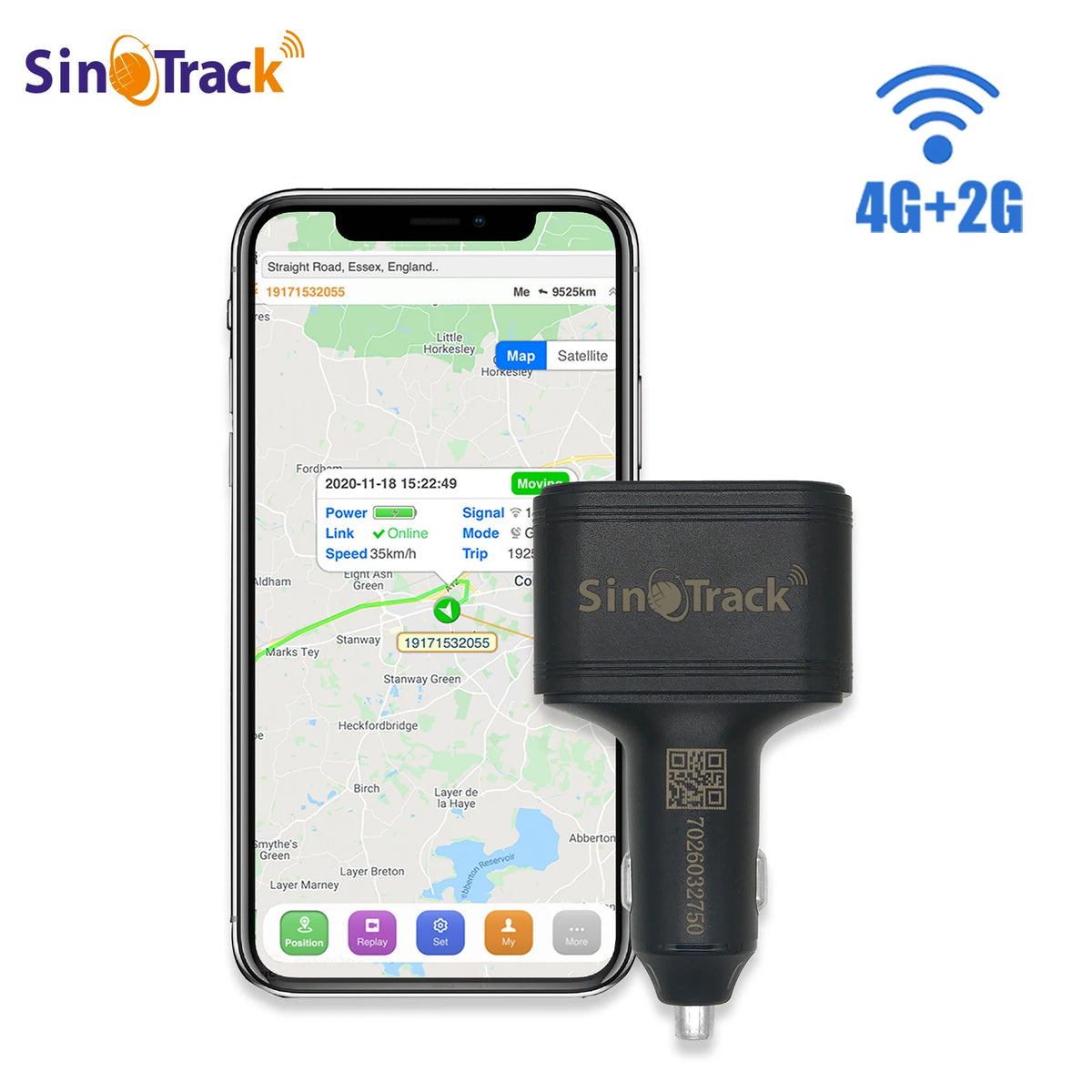 SinoTrack 4G USB Car Cigarette Lighter GPS Tracker ST-909L Car Phone Charger with Free Online Tracking APP