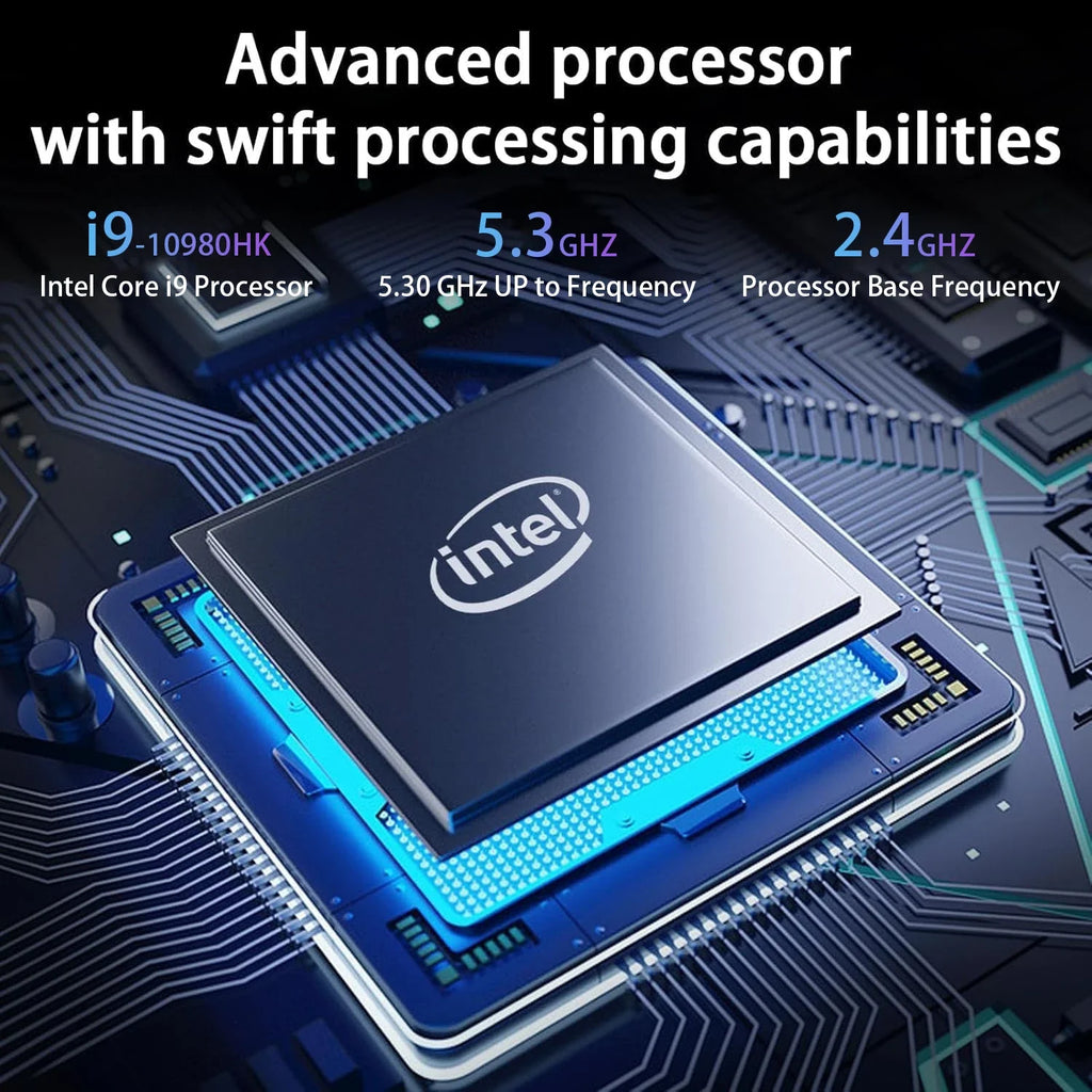 Gaming Windows 11 Pro Laptops Intel Core i9-10980HK 16GB RAM 1TB SSD Office Gamer Study notebook Computer PC