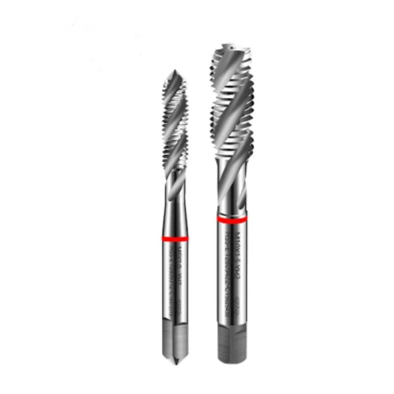 1PCS YG HSSE Metric Spiral Fluted Tap T2809 M2M2.5M3M4M6M8M10M12M14M16M18M20M22 Machine Screw Thread Tap For Blind Hole Tapping