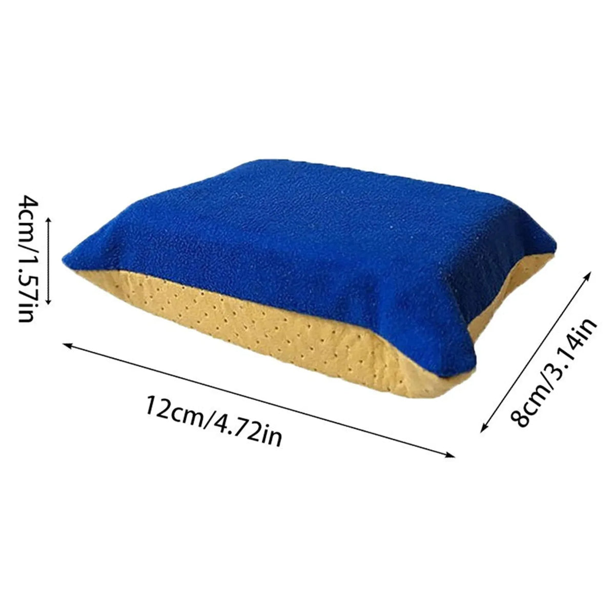 Car Windshield Cleaner Sponge, Long-Lasting Non-Scratch Reusable Tool for Crystal-Clear Visibility