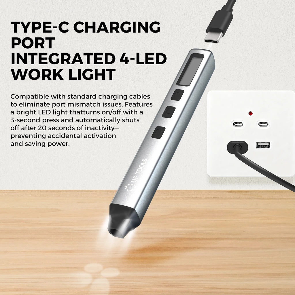 83 IN 1 Precision Electric Screwdriver Set Cordless 4 Levels Adjustable Comes Fill Light Rechargeable For IPhone Watch Camera PC